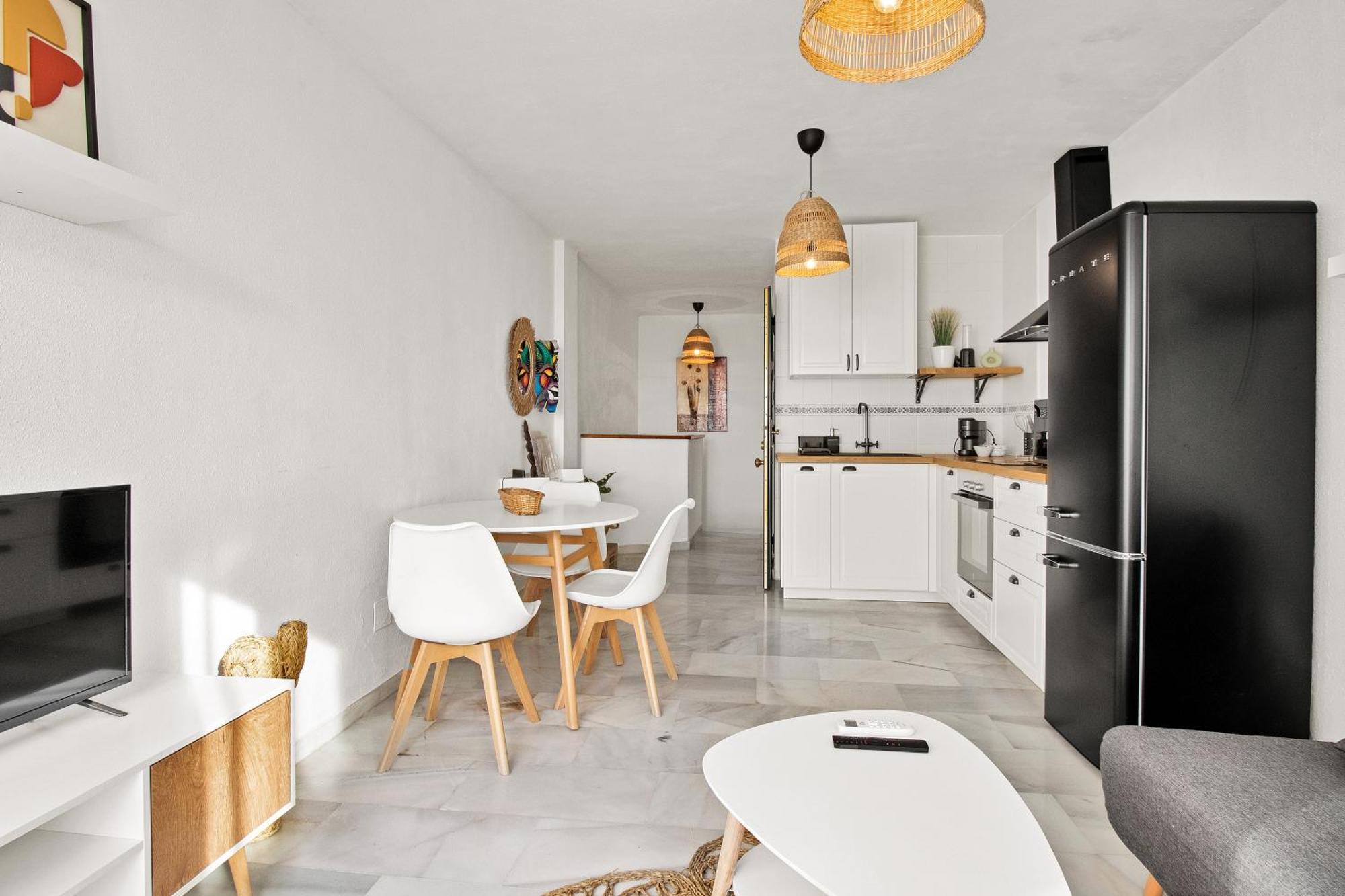 Apartamento Duplex Estilo Boho Con Increible Terraza Y Vistas Al Mar En Estepona - Las Abejeras 609 Exterior foto
