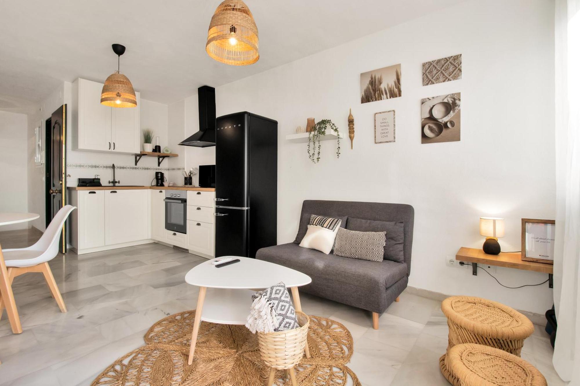 Apartamento Duplex Estilo Boho Con Increible Terraza Y Vistas Al Mar En Estepona - Las Abejeras 609 Exterior foto